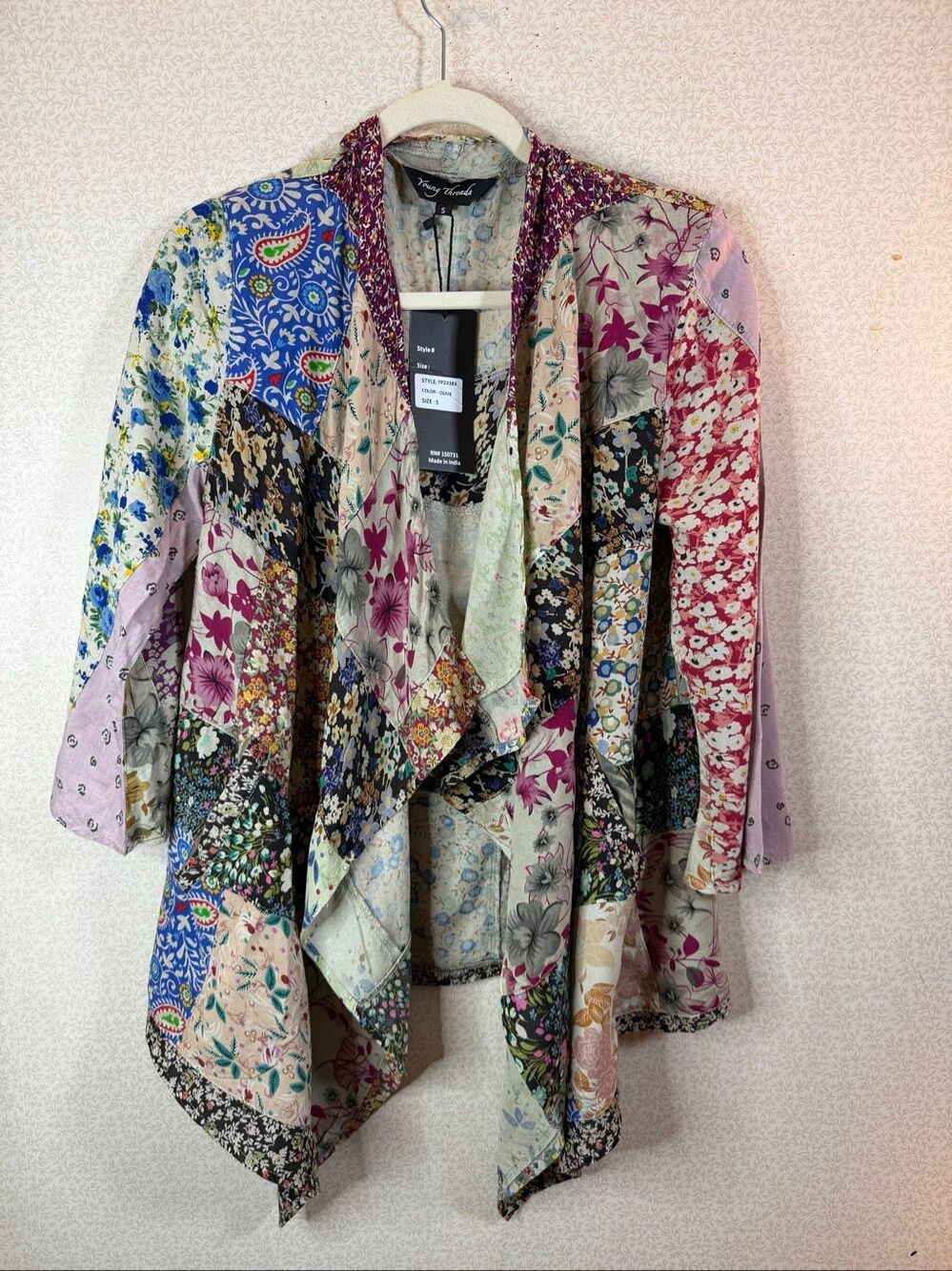 NWT Young Threads cardigan/kimono